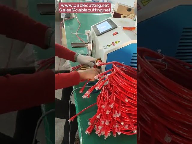 Μηχανή Περιτύλιξης & Δέσιμου Καλωδίων με Οθόνη Αφής - Σχήματα 8 και Κυκλικά