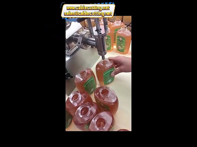 Μηχανή Πλήρωσης για Ανθρακούχα Ποτά, Υγρό Απορρυπαντικό, Σιλικόνη και Παχιά Πάστα Μάσκαρα