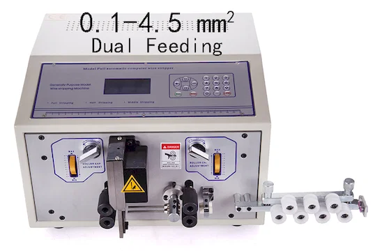 Διπλός Σύρμα Feeding Μηχανή απογύμνωσης WPM-09F - Αυτόματη μηχανή απογύμνωσης καλωδίων