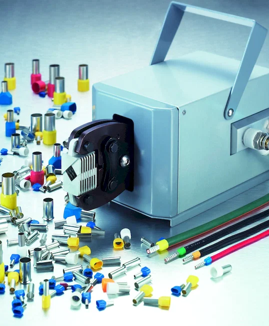 Πνευματικό Πτύχωσης ακροδεκτών Μηχανή WPM-120Y - Ημιαυτόματη μηχανή πτύχωσης